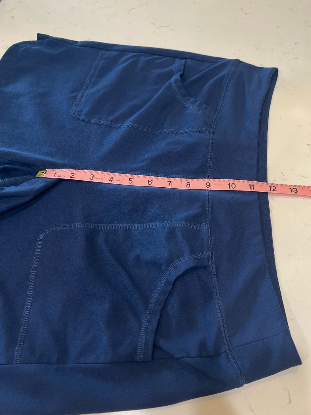 Lands’ End Navy Blue Pull-On Casual Shorts Size 14-16 Large - Picture 8 of 9